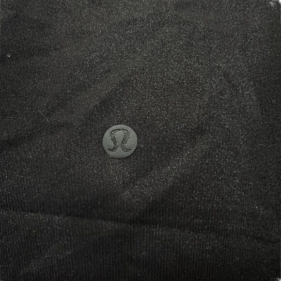 Lululemon Power Position High-Rise Tight 25" Inseam Black Matte Black Foil Sz 4 - Picture 5 of 7